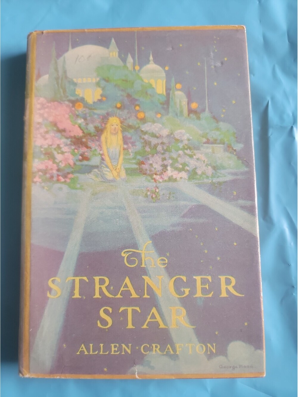 1935 Antique Novel "The Stranger Star" by Allen Crafton, Fantasy